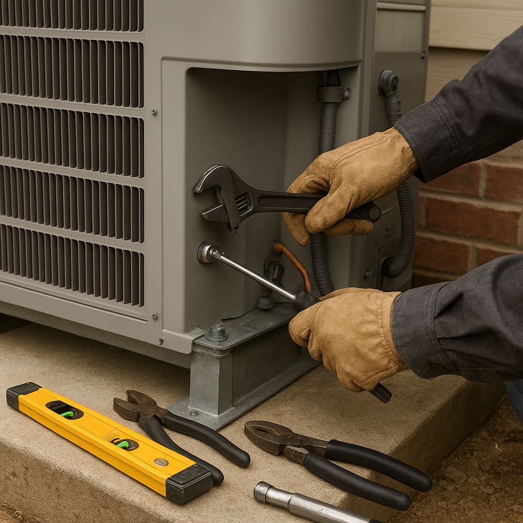 Außengerät Installation